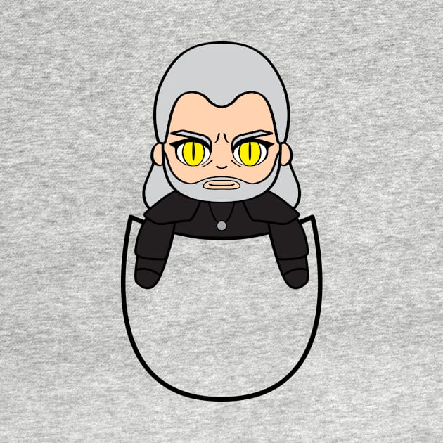 Pocket Geralt by Doomgriever